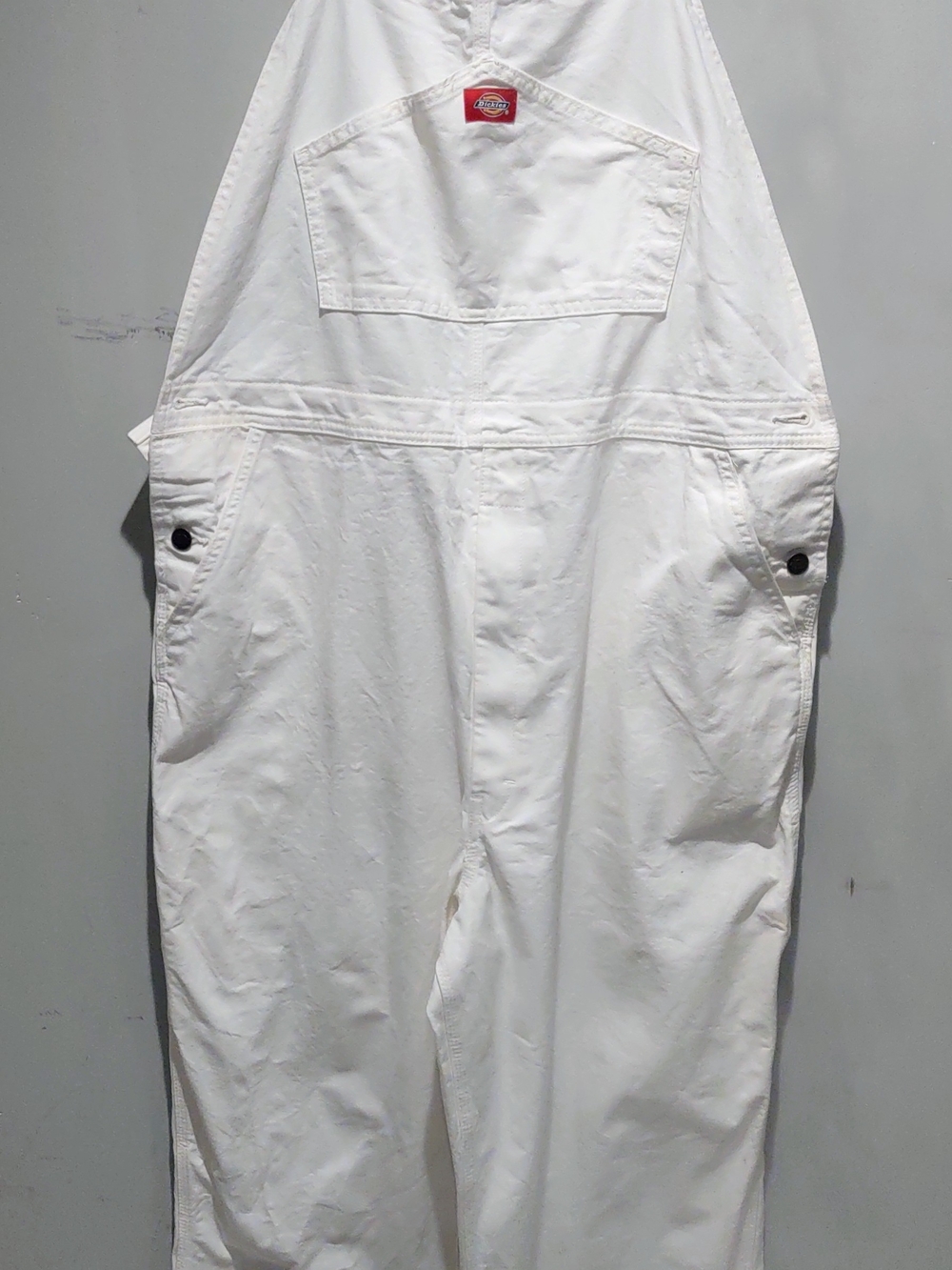 Dickies Mens White Painter's Coveralls - Relaxed Fit Size 40X30